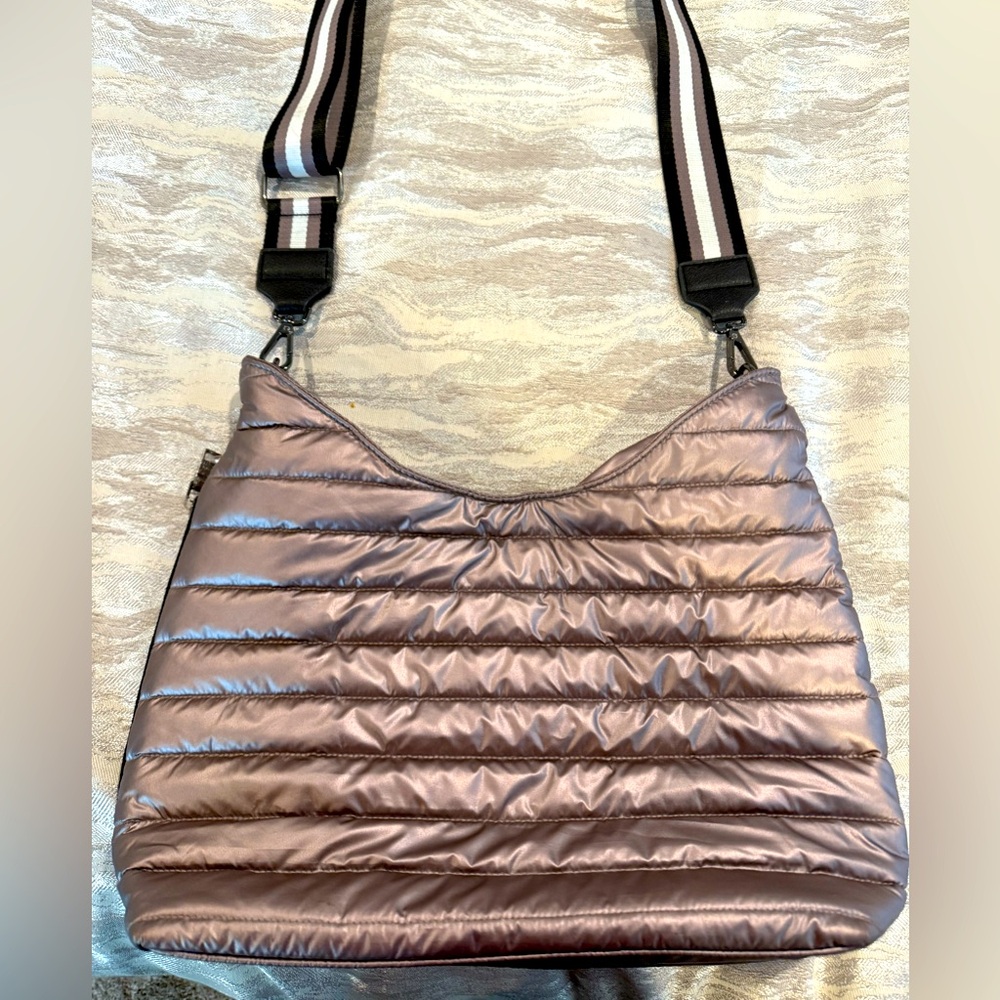 NWOT Think Royln medium tote with convertible length strap